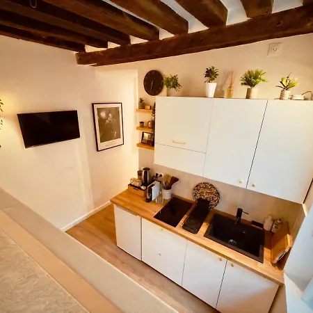 Charming Renovated Air Conditioned Studio, Pantheon, Notre Dame * Paris